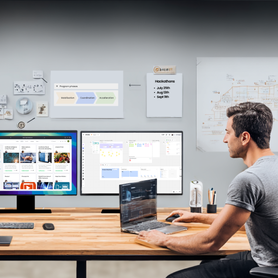 Program management dashboard